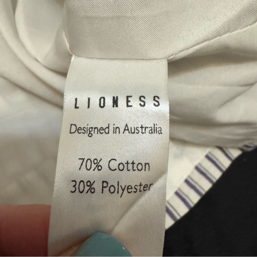 LIONESS Cobain Corset in Ivory Multi Stripe Size Medium - Picture 11 of 13